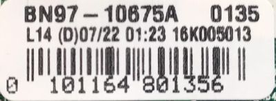 KIT DE TARJETAS PARA TV SAMSUNG / MAIN BN94-11007A / BN41-02504A / FUENTE BN44-00880A / L65E8N_KSM / PANEL CY-QK065F00V4H / MODELO UN65KS900DFXZA FA07 - Imagen 4